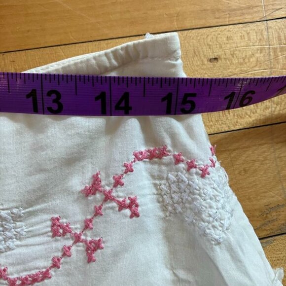 Embroidered cotton skirt - Picture 2 of 6